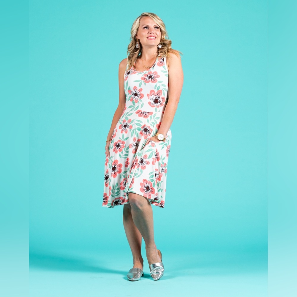 Lularoe Nicki Floral Dress